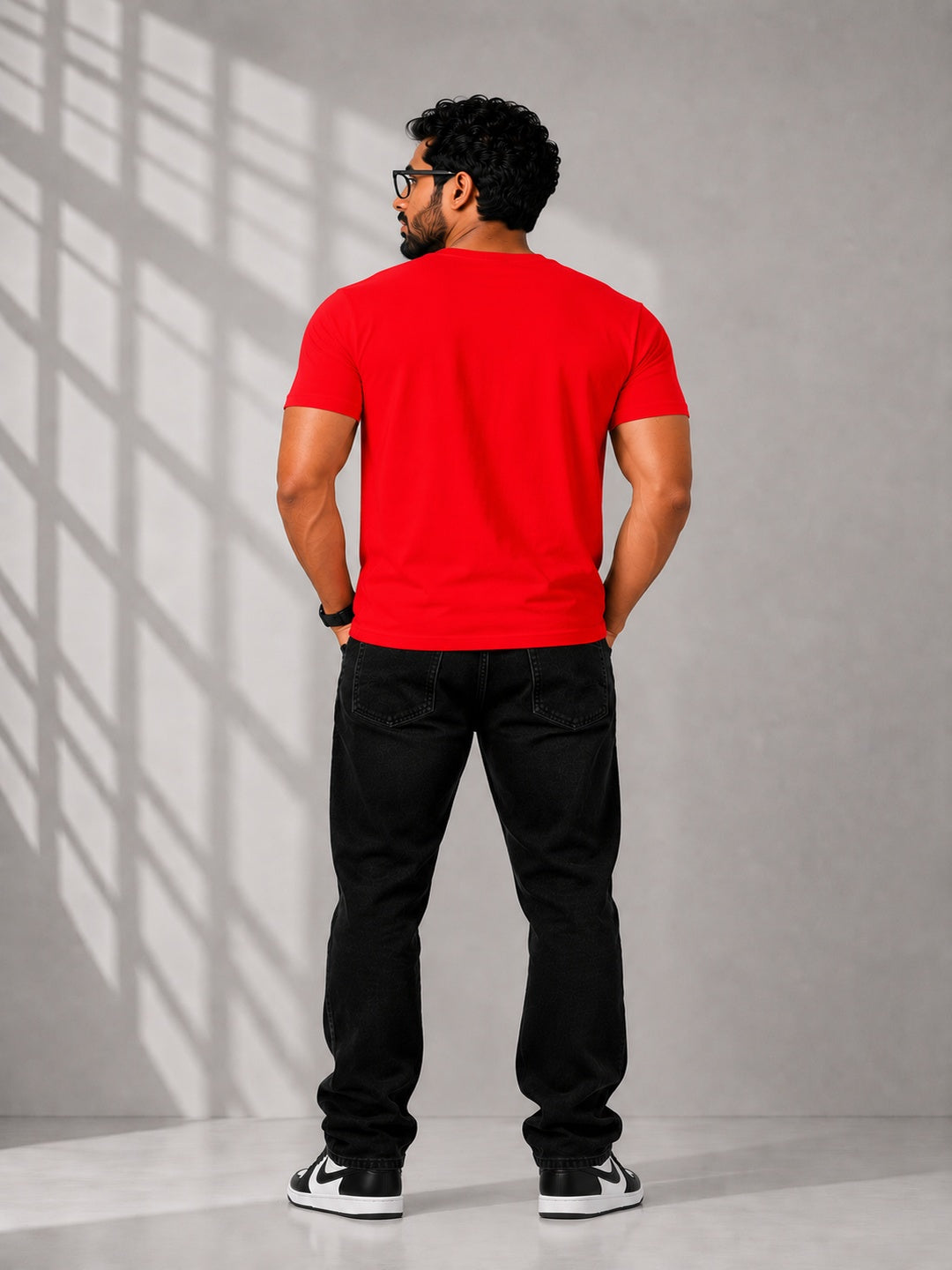 CARIBOUELK Men's Motivation Regular Fit T-Shirt