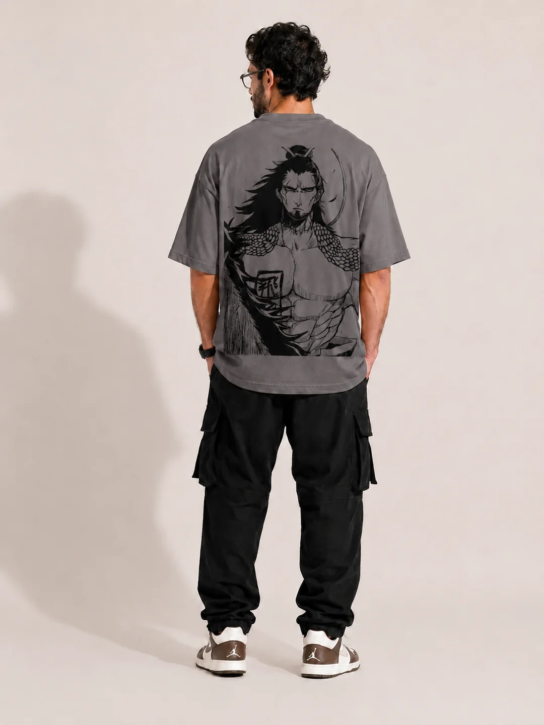 Caribouelk HANUMAN — Anime Art Oversized T-Shirt