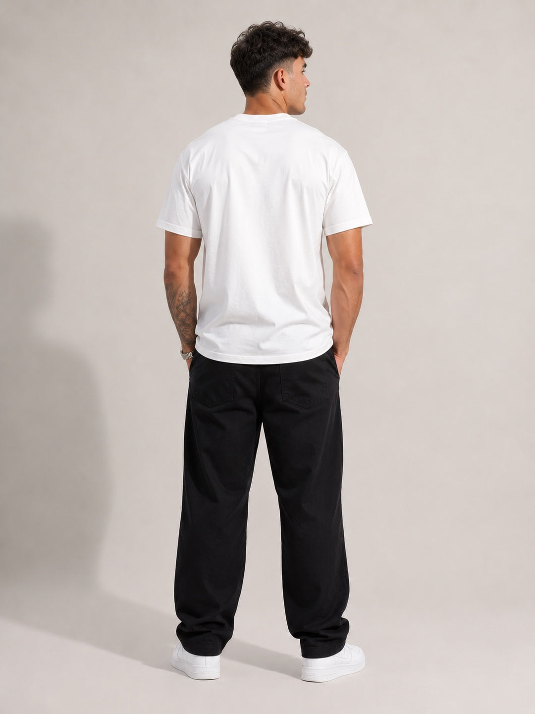 CARIBOUELK Men's Heavy Thoughts  Regular Fit T-Shirt