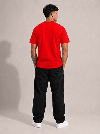 CARIBOUELK Men's Heavy Thoughts  Regular Fit T-Shirt
