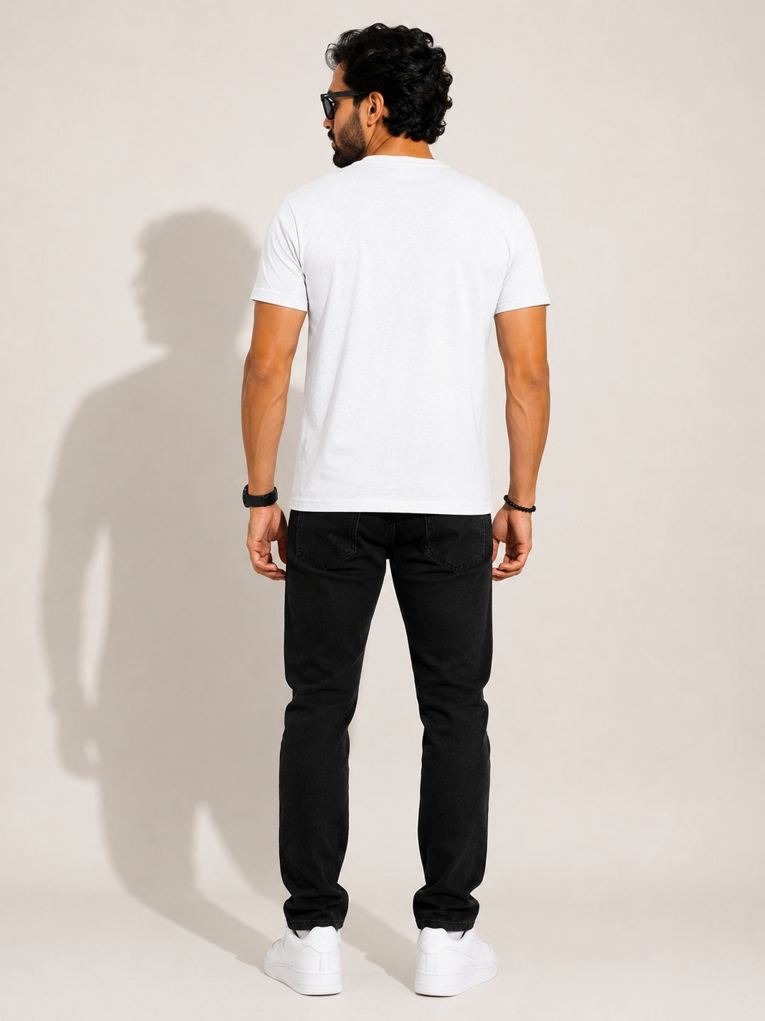 CARIBOUELK Men's Never Give-Up Regular Fit T-Shirt