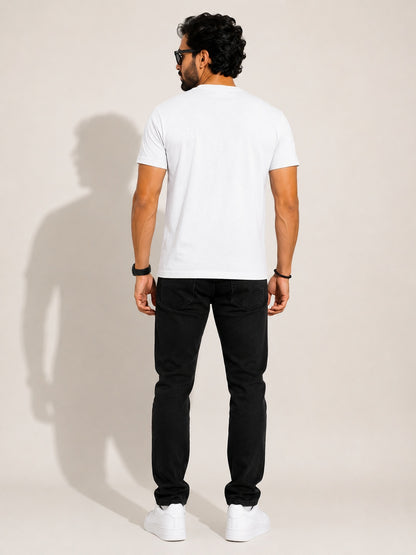 CARIBOUELK Men's Never Give-Up Regular Fit T-Shirt