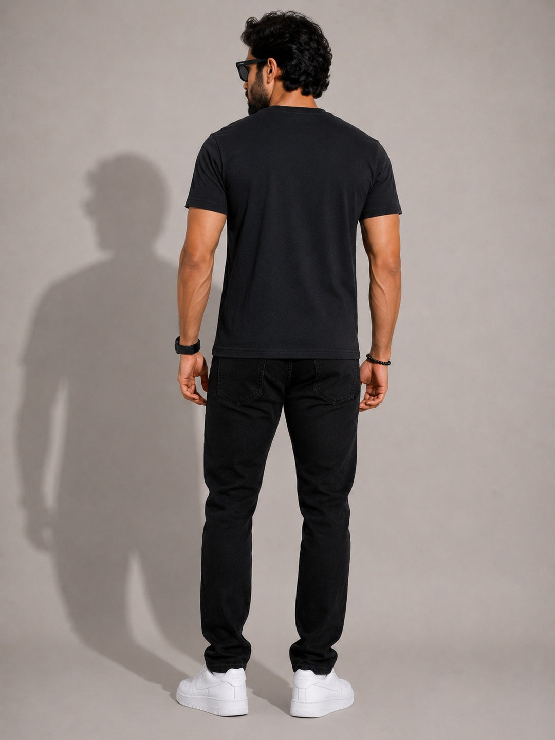 CARIBOUELK Men's Never Give-Up Regular Fit T-Shirt