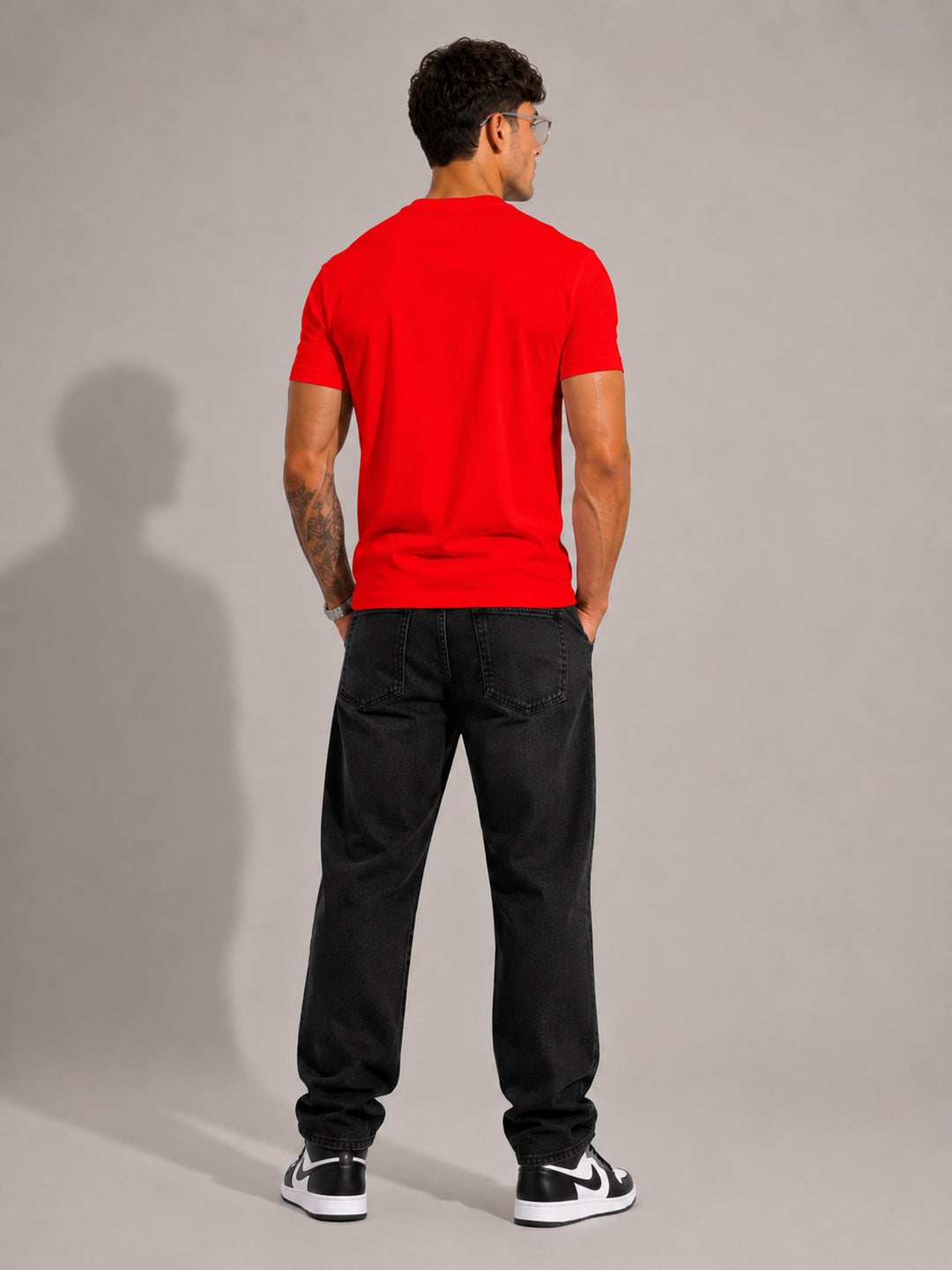 CARIBOUELK Men's Reality Check Regular Fit T-Shirt