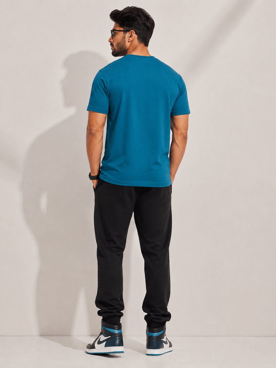 CARIBOUELK Men's Regular Fit Cotton T-Shirt