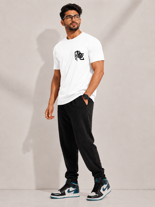 CARIBOUELK Men's Regular Fit Cotton T-Shirt