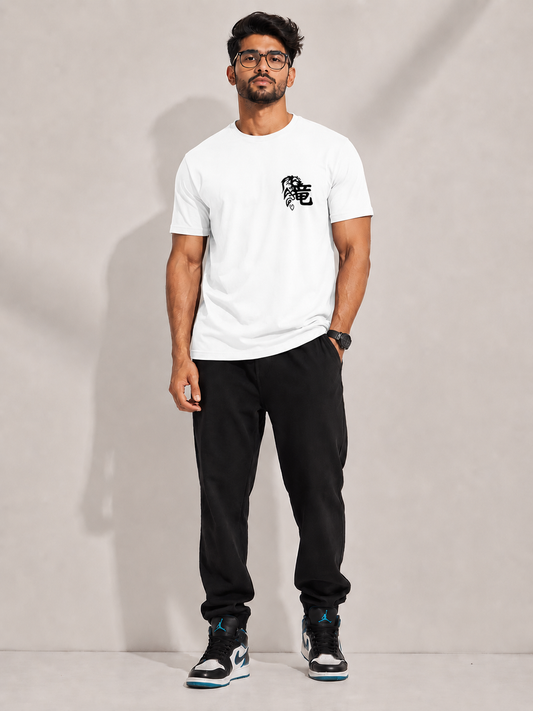 CARIBOUELK Men's Regular Fit Cotton T-Shirt