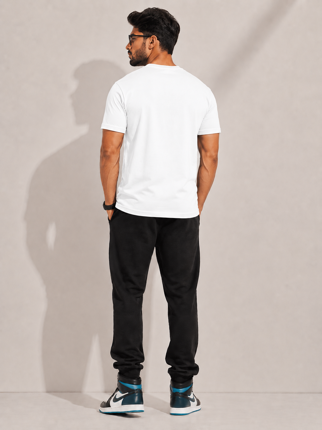 CARIBOUELK Men's Regular Fit Cotton T-Shirt