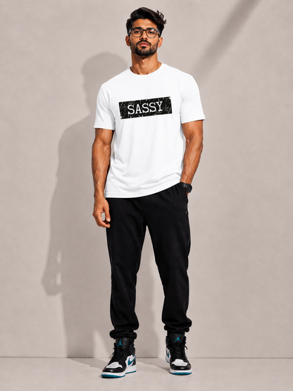 CARIBOUELK Men's Regular Fit Cotton T-Shirt