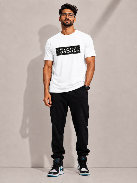 CARIBOUELK Men's Regular Fit Cotton T-Shirt