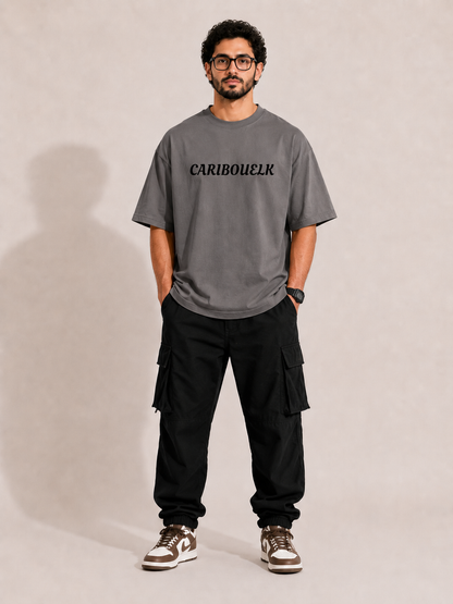 CARIBOUELK Hanuman Printed Oversized T-Shirt
