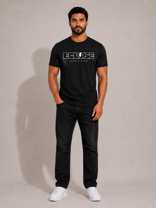 CARIBOUELK Men's Eclipse Regular Fit T-Shirt