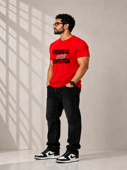 CARIBOUELK Mens's Perfection Regular Fit T-Shirt