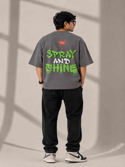 CARIBOUELK Spray And Shine Oversized T-Shirt