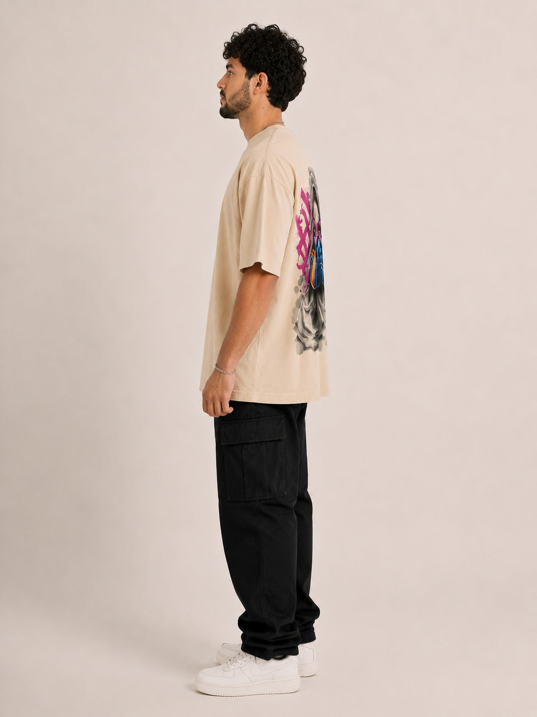 CARIBOUELK Premium Graphic Printed Oversized T-Shirt