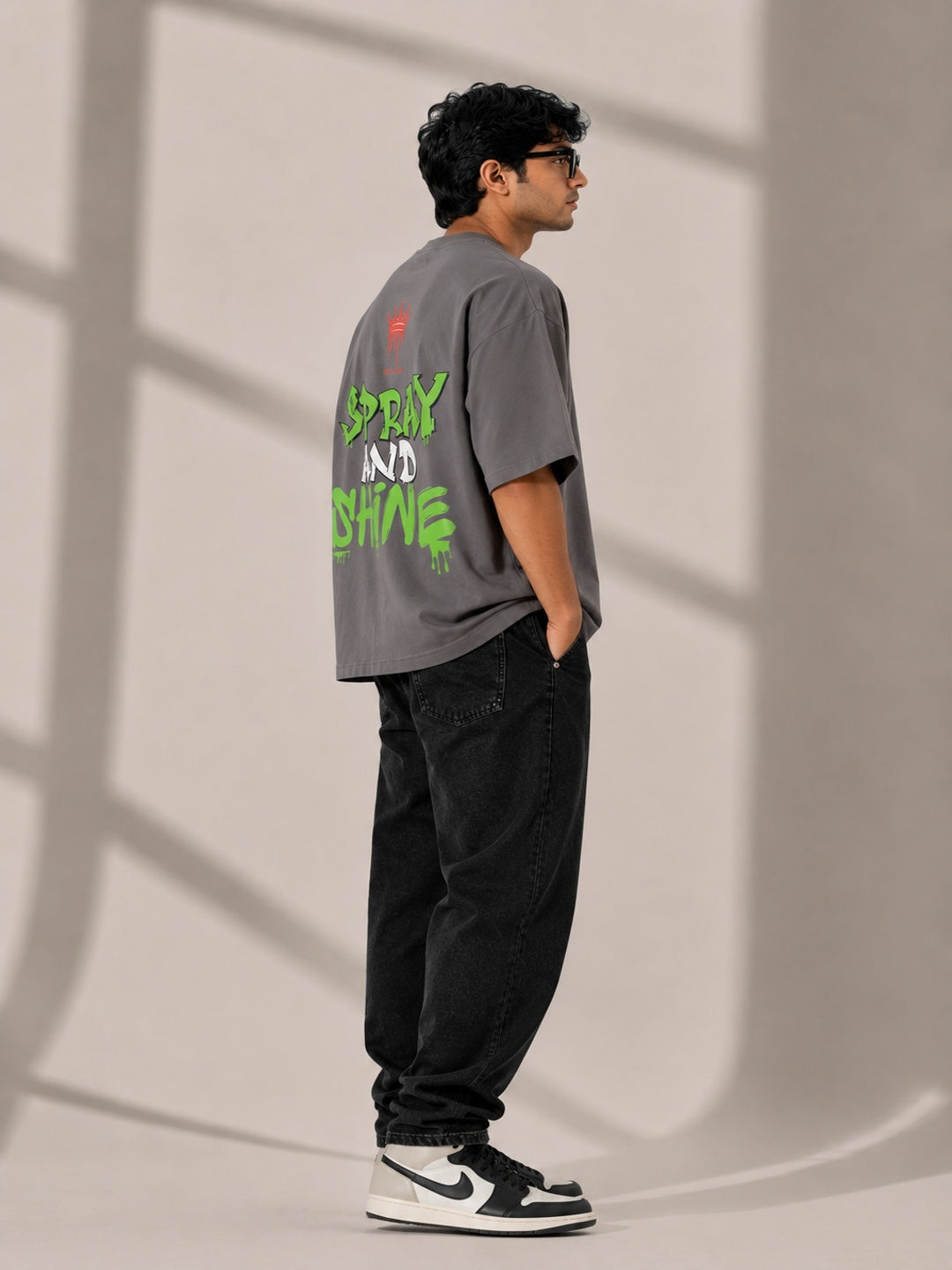 CARIBOUELK Spray And Shine Oversized T-Shirt