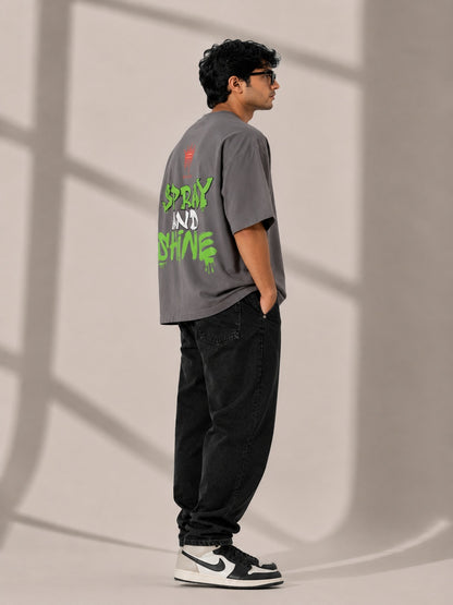 CARIBOUELK Spray And Shine Oversized T-Shirt