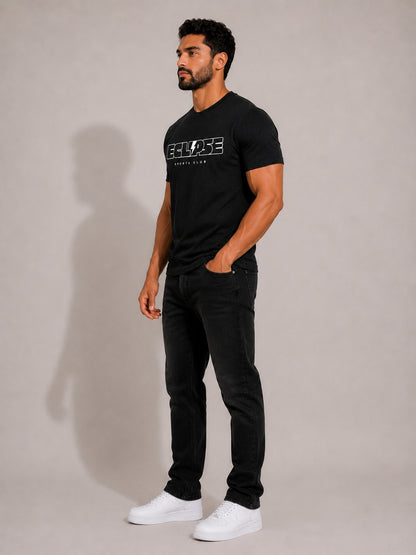 CARIBOUELK Men's Eclipse Regular Fit T-Shirt