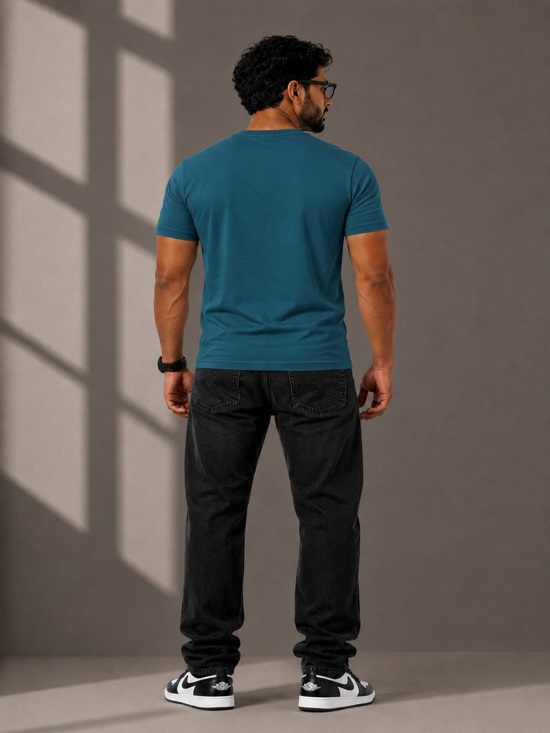 CARIBOUELK Men's Stay Inspired Regular Fit T-Shirt