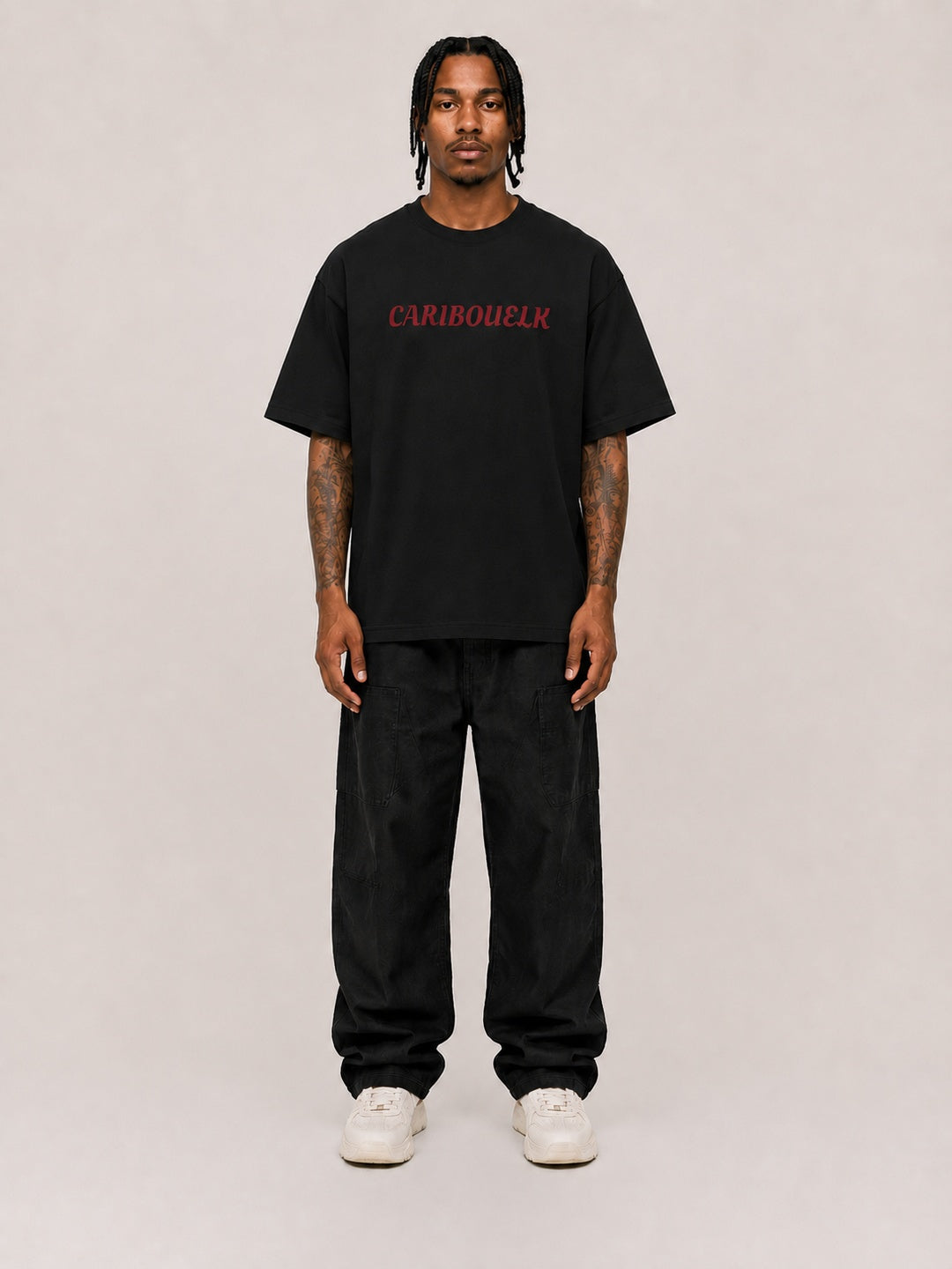 CARIBOUELK Perfect Oversized Printed T-Shirt
