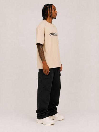 CARIBOUELK Urban Street Printed Oversized T-Shirt