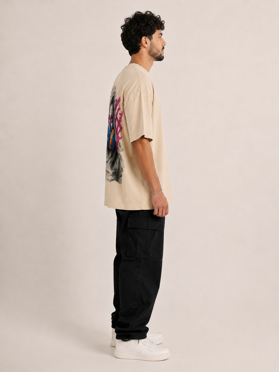 CARIBOUELK Premium Graphic Printed Oversized T-Shirt