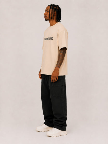 CARIBOUELK Urban Street Printed Oversized T-Shirt