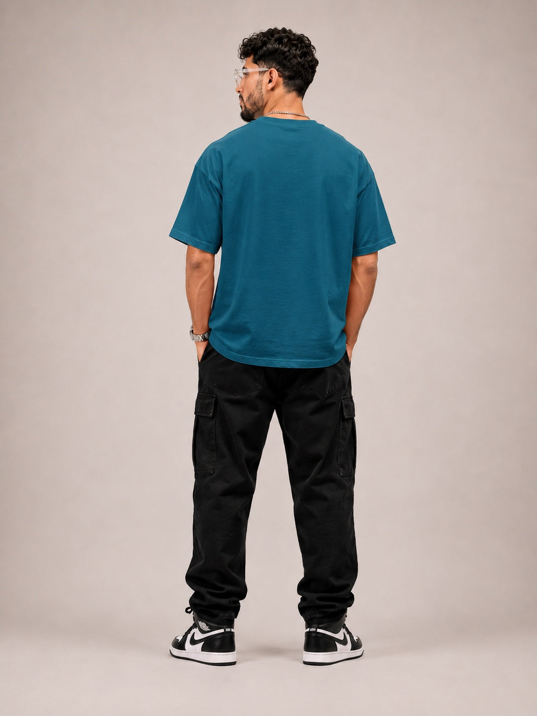 CARIBOUELK Men's Regular Fit Graphic Printed T-Shirt
