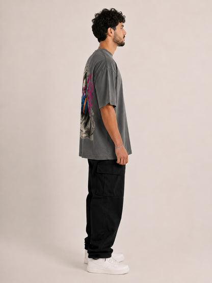 CARIBOUELK Premium Graphic Printed Oversized T-Shirt