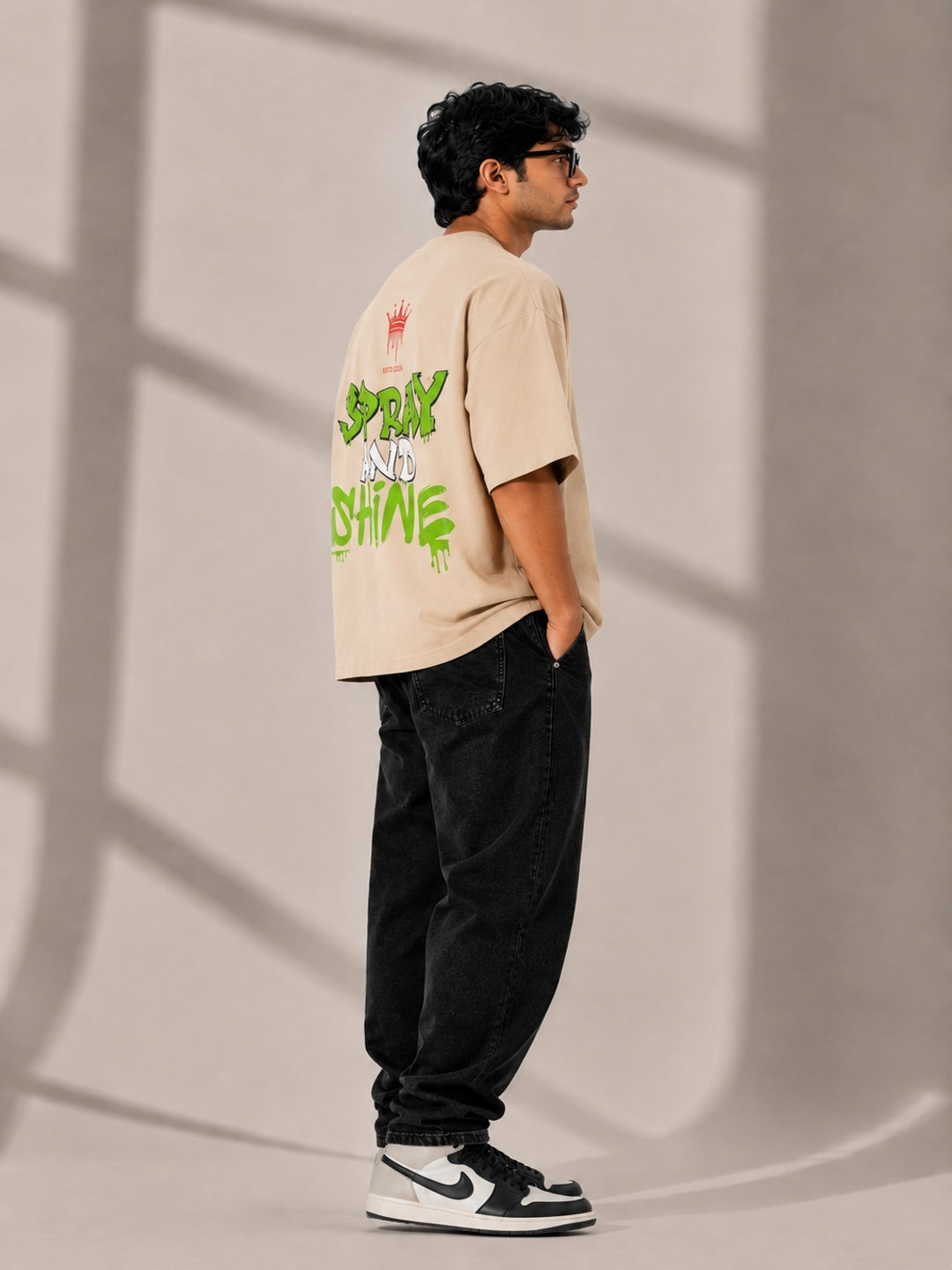 CARIBOUELK Spray And Shine Oversized T-Shirt
