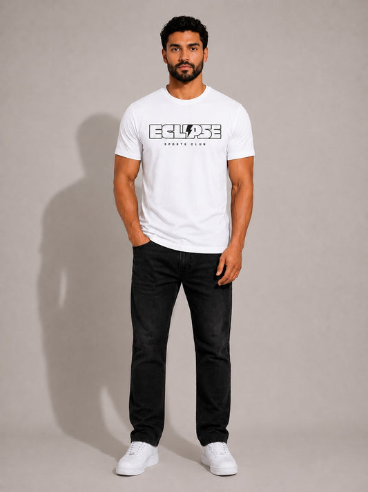 CARIBOUELK Men's Eclipse Regular Fit T-Shirt
