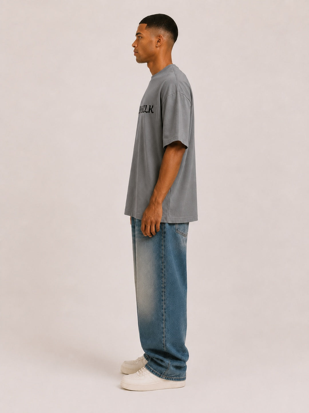 CARIBOUELK Dragon Printed Oversized T-Shirt
