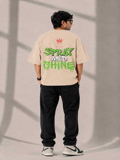 CARIBOUELK Spray And Shine Oversized T-Shirt