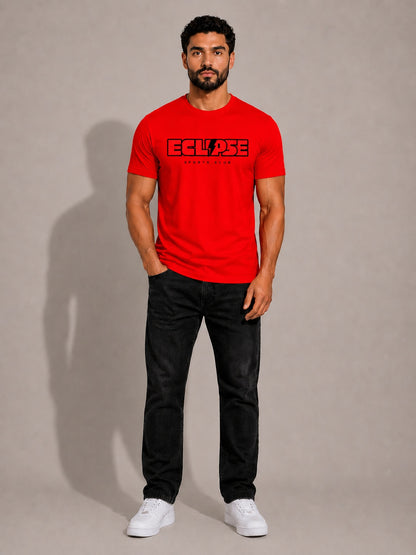 CARIBOUELK Men's Eclipse Regular Fit T-Shirt