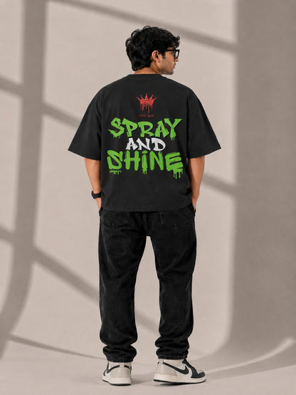 CARIBOUELK Spray And Shine Oversized T-Shirt