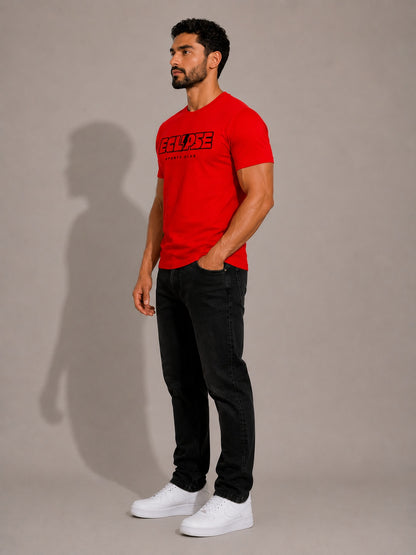 CARIBOUELK Men's Eclipse Regular Fit T-Shirt