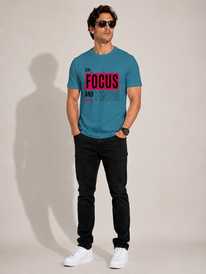 CARIBOUELK Men's Focus Regular Fit T-Shirt