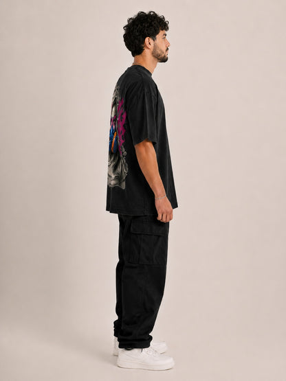 CARIBOUELK Premium Graphic Printed Oversized T-Shirt