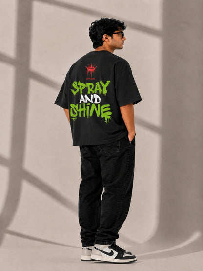 CARIBOUELK Spray And Shine Oversized T-Shirt