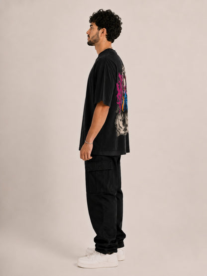 CARIBOUELK Premium Graphic Printed Oversized T-Shirt