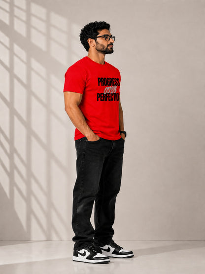 CARIBOUELK Mens's Perfection Regular Fit T-Shirt