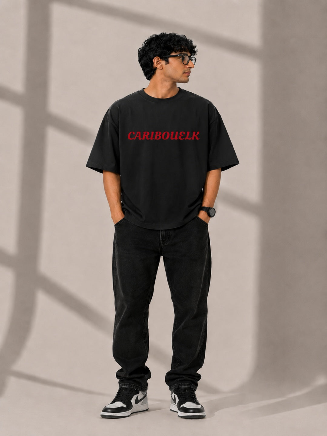CARIBOUELK Spray And Shine Oversized T-Shirt