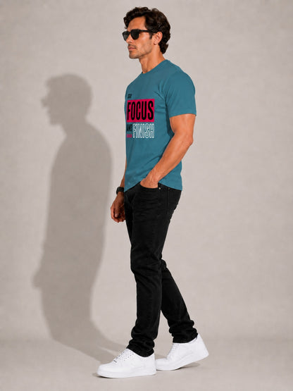 CARIBOUELK Men's Focus Regular Fit T-Shirt