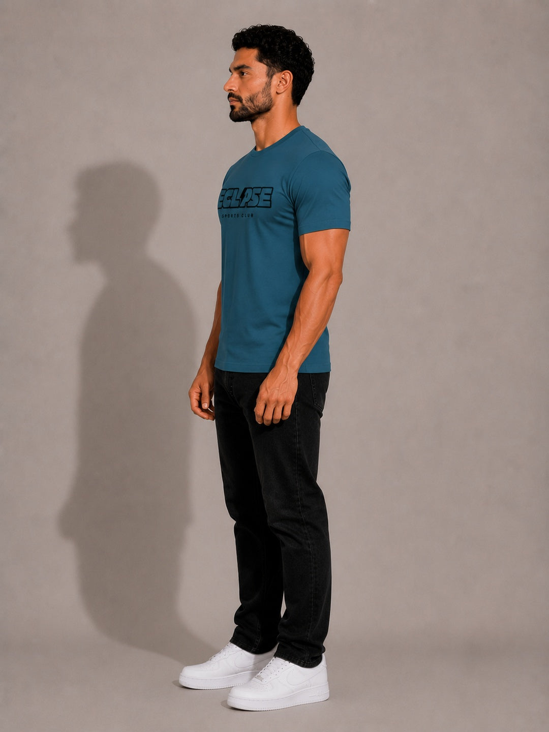 CARIBOUELK Men's Eclipse Regular Fit T-Shirt