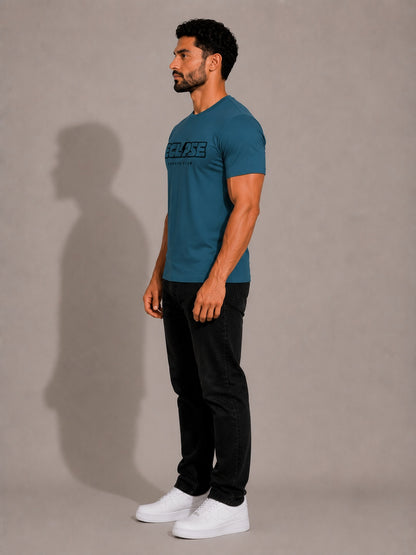 CARIBOUELK Men's Eclipse Regular Fit T-Shirt