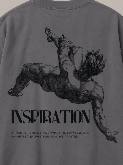 CARIBOUELK Inspiration Printed Oversized T-Shirt