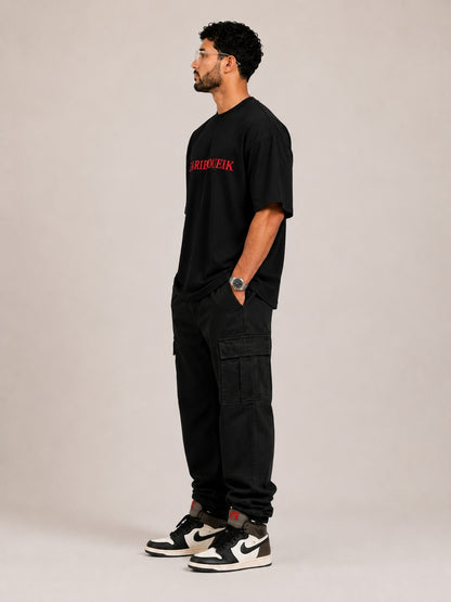 CARIBOUELK Money Printed Oversized T-Shirt